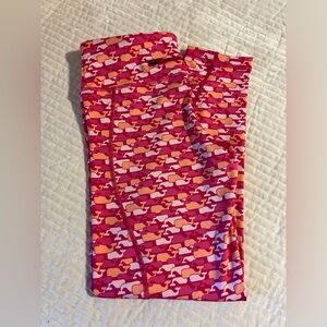 Women’s Vineyard Vines “Whale” Performance Leggings Size Small
